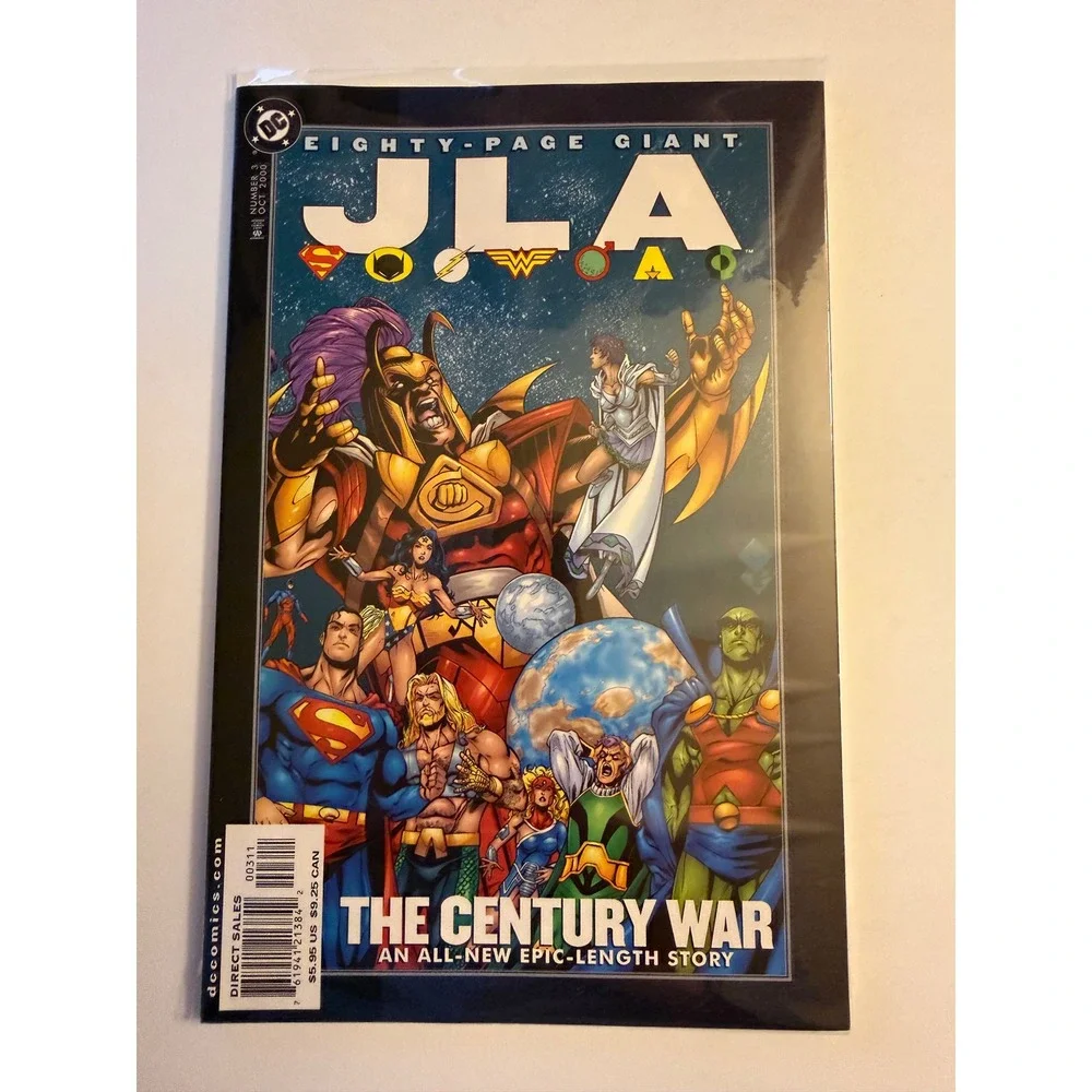DC‎ Comics JLA Eighty-Page Giant 3 Oct 2000 The Century War Justice League Comic